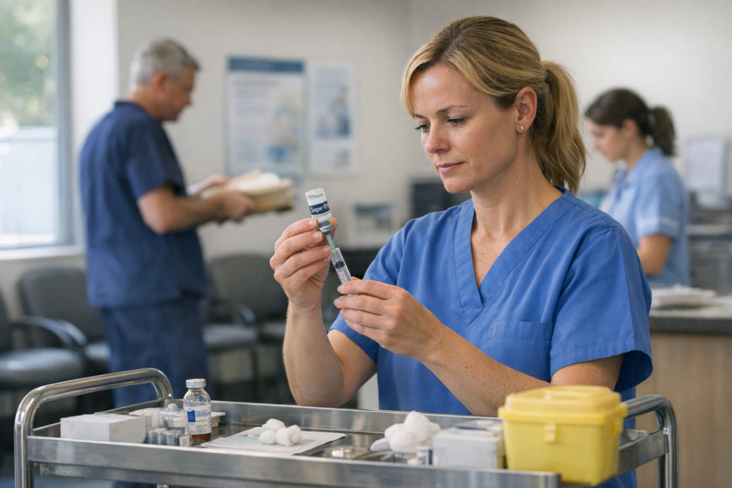 Updated 'super flu' vaccine begins rollout as NHS recovers from busiest summer
