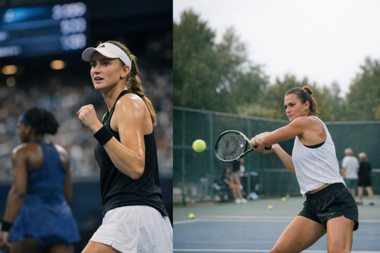 Rybakina Upsets Gauff, Sets Final with Sabalenka