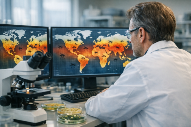 How a Warming Planet Is Rewiring Infection Risk and Drug Resistance