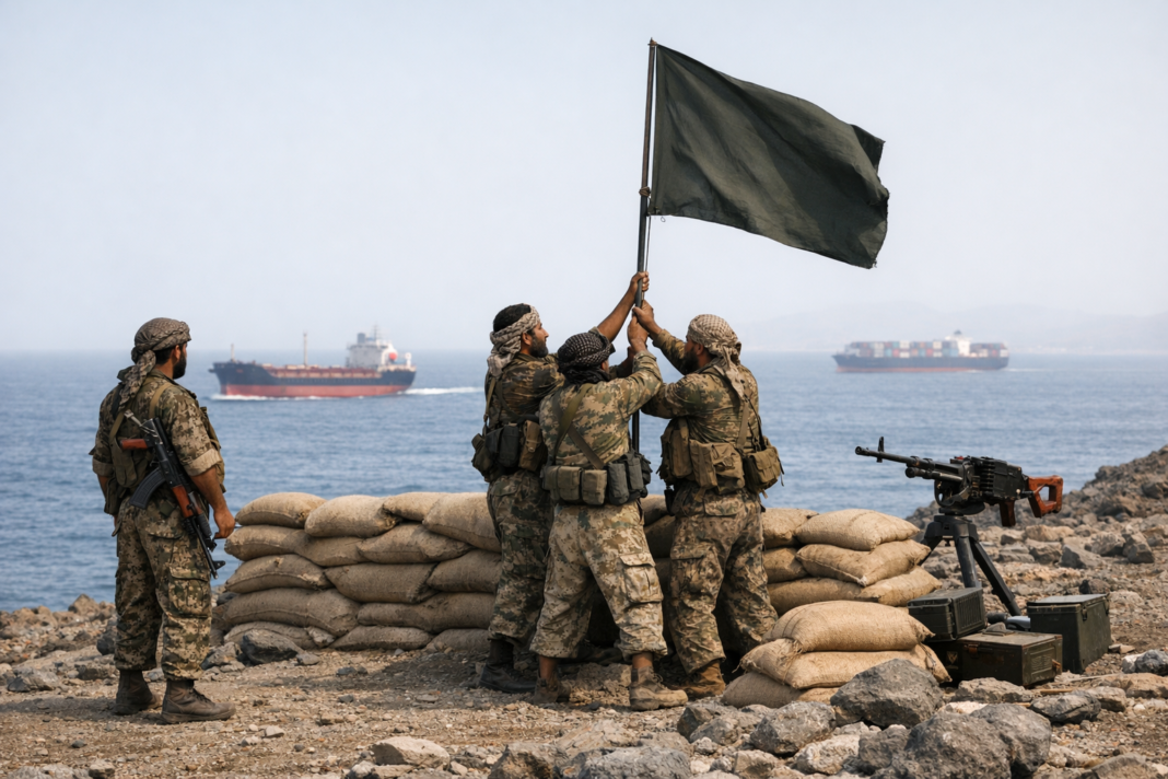 Houthis Say They Seized Perim, Tightening Hold on Red Sea Corridor Houthis Say They Seized Perim, Tightening Hold on Red Sea Corridor