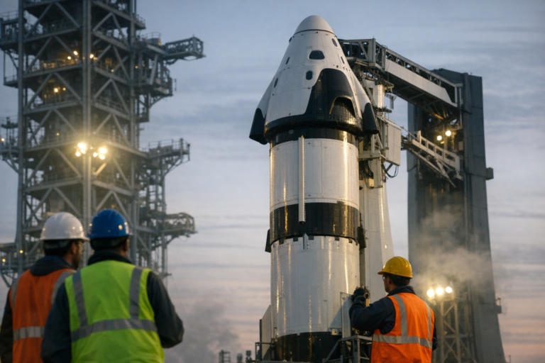 Crew-13 Set for Potential Record Fast Transit to the ISS