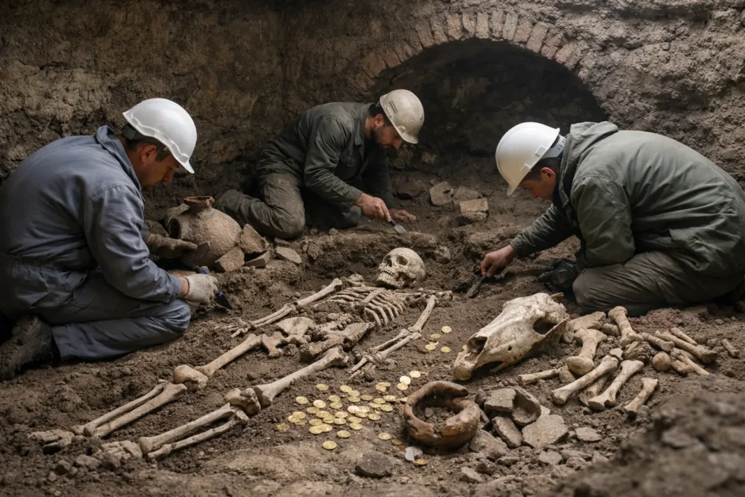 Gold staters and sacrifices: a Maeotian elite tomb reshapes views of Black Sea burial rites Gold staters and sacrifices: a Maeotian elite tomb reshapes views of Black Sea burial rites