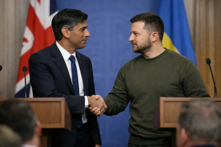 UK PM Reassures Zelensky of Unwavering Support During London Visit