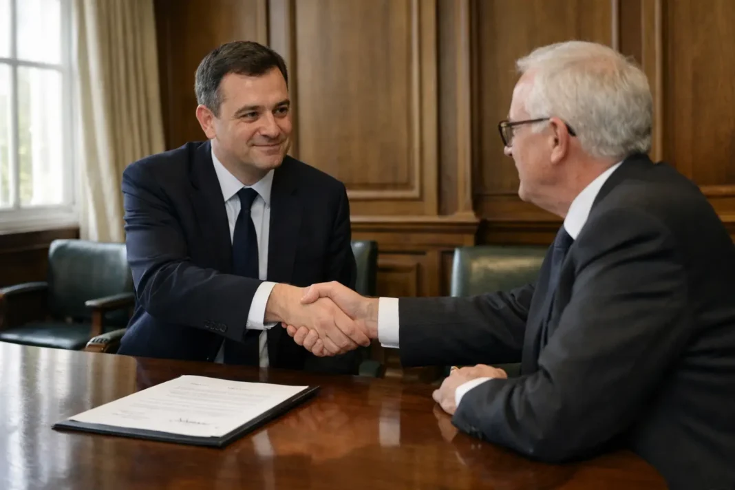 Robbins and Government Reach Settlement Over Sacking Linked to Mandelson Vetting