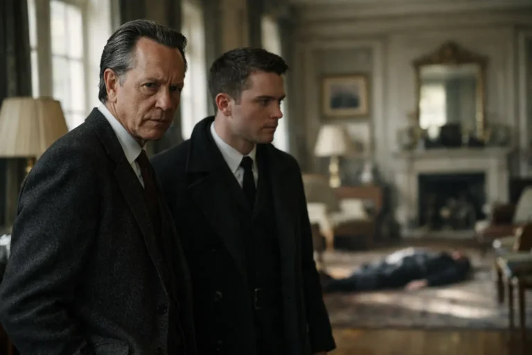 Tense Opening Sees Murder and New Recruit as Richard E Grant Fights to Stay in the Game