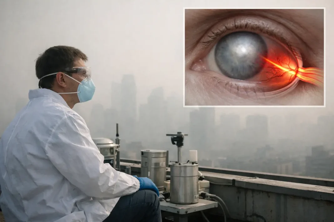 Study links fine particulate pollution to higher glaucoma and cataract risk