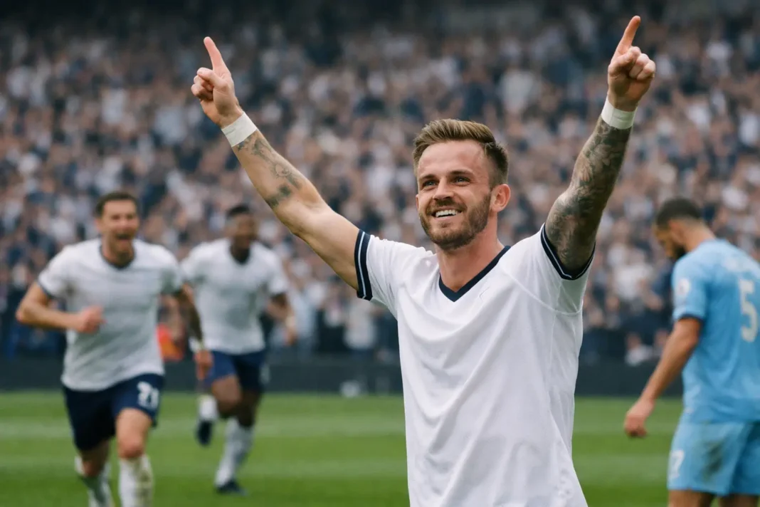 Maddison's return sparks Tottenham to 3-1 win over Coventry