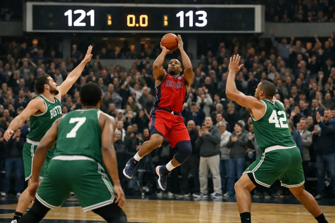 Pistons Complete Monumental 23-0 Run to Topple Celtics in Season Opener