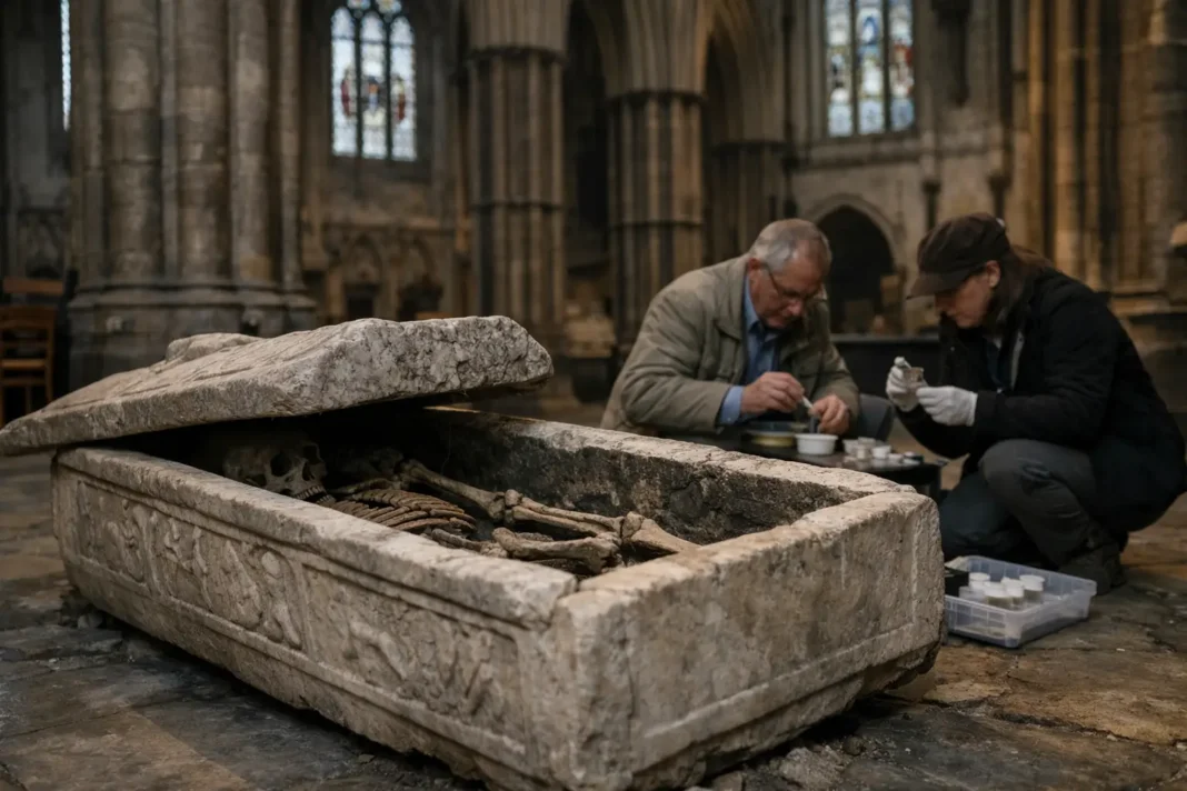 Westminster’s Roman Sarcophagus Yields Likely 11th-Century Abbot Westminster’s Roman Sarcophagus Yields Likely 11th-Century Abbot