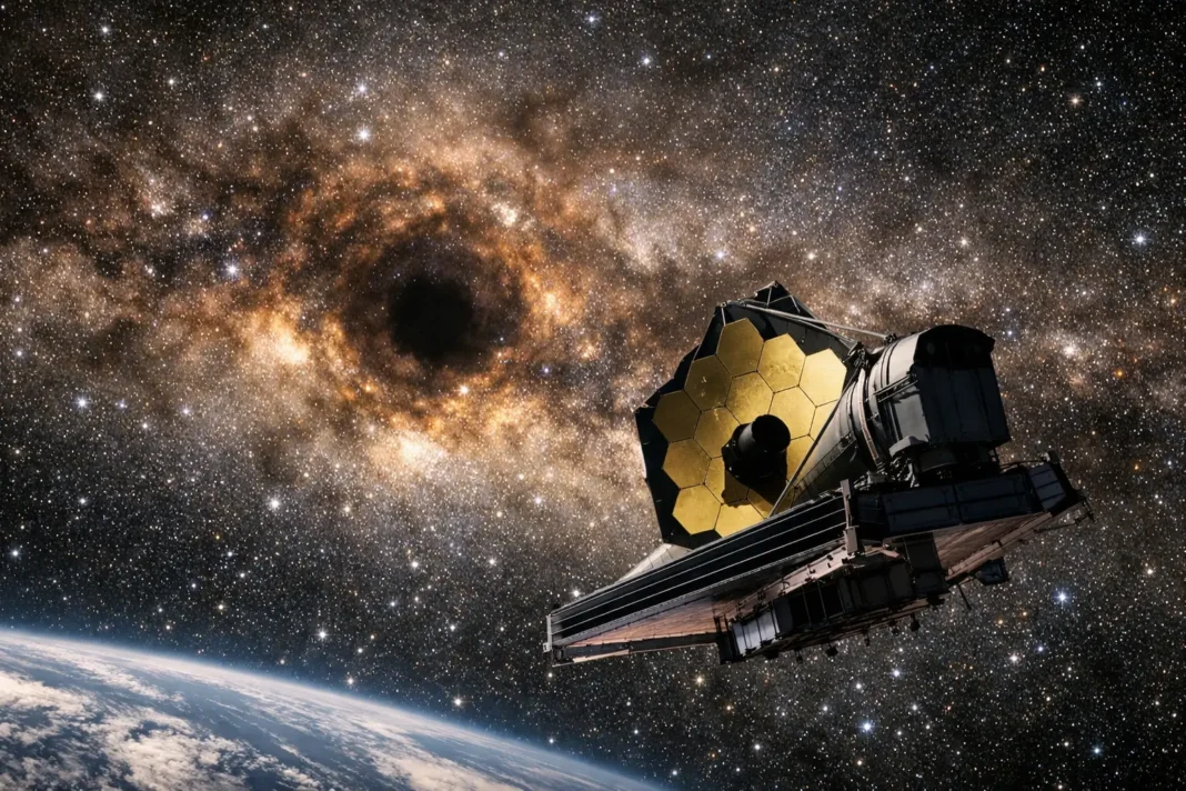 JWST Uncovers Metal-Rich Gas Clouds Encircling the Milky Way’s Central Black Hole JWST Uncovers Metal-Rich Gas Clouds Encircling the Milky Way’s Central Black Hole