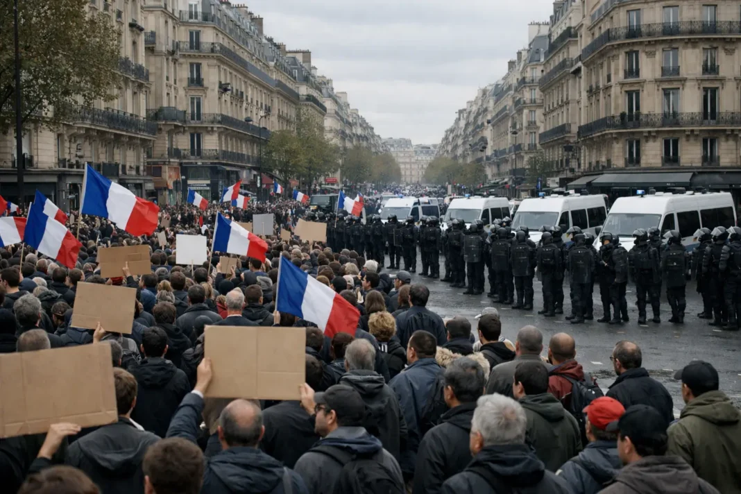 France Faces New Pressure After Mass Protests Lead to Nearly 1,000 Arrests