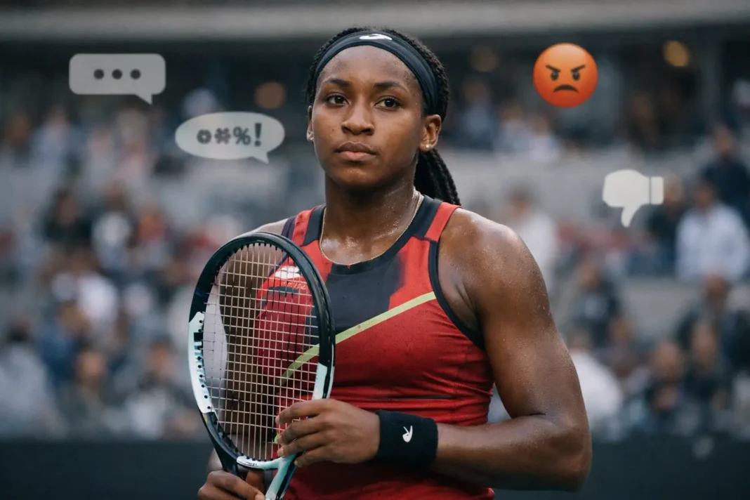 Coco Gauff Reports Racial Abuse Online After China Open Match Coco Gauff Reports Racial Abuse Online After China Open Match