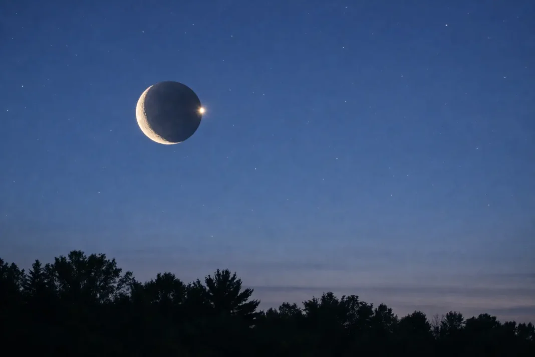 Predawn Spectacle: Crescent Moon Will Temporarily Hide Jupiter Over North America