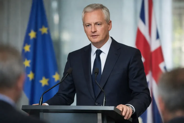 French finance minister urges UK to return to the EU, citing shared global challenges