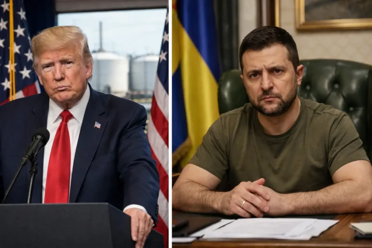 Trump's Deal for Russian Diesel Draws Sharp Rebuke from Kyiv